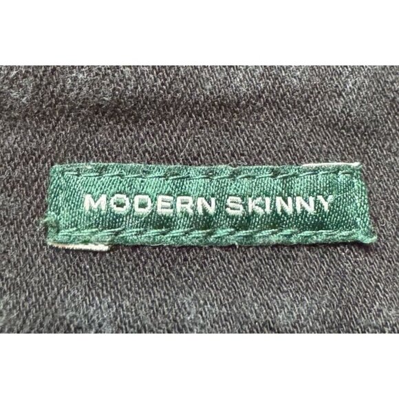 Lauren Ralph Lauren Green Label LRL Woman’s Black Modern Skinny Jean Size 8 Y2K - Picture 6 of 8